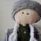 Купить Kristin, Текстильные, Человечки, Куклы и игрушки ручной работы. Мастер Татьяна Виноградова (Faviana) . авторская кукла