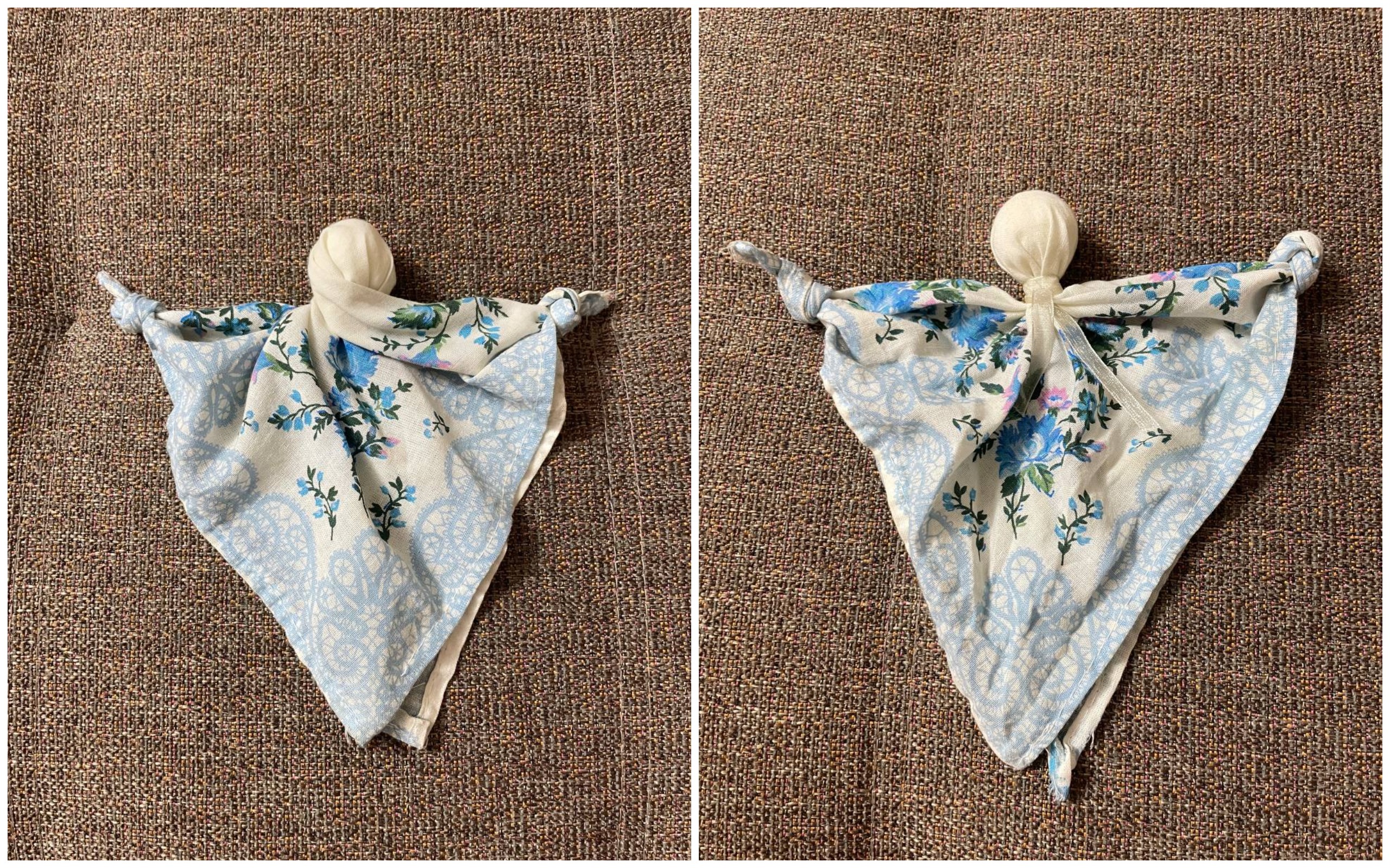 Кукла из платочка | форум Babyblog