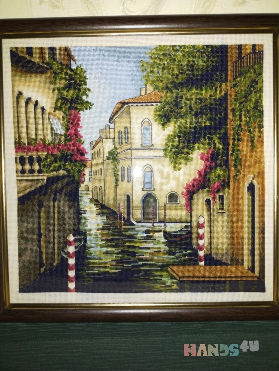 Купить Венеция в цветах, Пейзаж, Картины и панно ручной работы. Мастер Светлана  (Simlana) . 