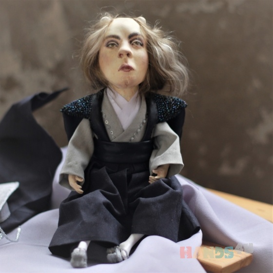 Купить Интерьерная кукла Философ, Куклы и игрушки ручной работы. Мастер Ольга Меньших (Menolka) . 