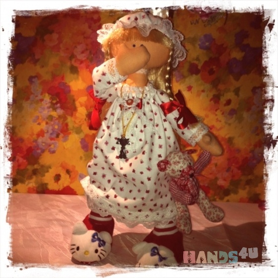 Купить Текстильная кукла, Куклы и игрушки ручной работы. Мастер Алиса Д. (alice-d) . 