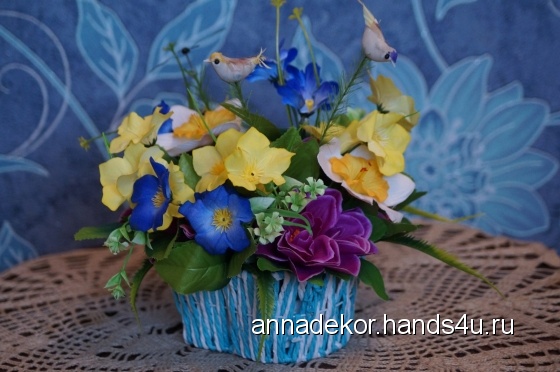Купить Нежное обояние, Цветы и флористика ручной работы. Мастер Анна Пономарева (ANNADEKOR) . декор дома