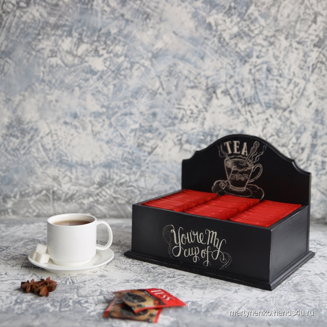 Делаем коробочку для чайных пакетиков своими руками: Мастер-Классы в журнале Ярмарки Мастеров