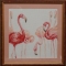 Купить Фламинго, Картины и панно ручной работы. Мастер   (marina598) . вышитые картины