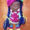 Купить Кукла Афро, Куклы и игрушки ручной работы. Мастер Елизавета Базовкина (Amitoys) . наполнитель синтепух