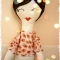 Купить Длинниногая куколка, Куклы Тильды, Куклы и игрушки ручной работы. Мастер Nadin R (Nadin) . авторская кукла