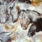 Купить Картина Наскальная живопись, Животные, Картины и панно ручной работы. Мастер Olga Litvinova (olli-felt) . лошади