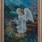 Купить Ангел в саду, Картины и панно ручной работы. Мастер   (marina598) . вышитые картины