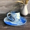 Купить Чайная пара, Сервизы, чайные пары, Посуда ручной работы. Мастер  korobka4udes (korobka4udes) . керамика