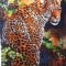 Купить Картина вышитая бисером Леопард, Животные, Картины и панно ручной работы. Мастер Валентина Большакова (valenkreatif) . вышитая картина