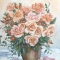 Купить чайные розы, Картины цветов, Картины и панно ручной работы. Мастер Татьяна Гаврикова (tatyankinart) . цветы в живописи