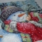 Купить Поцелуй для снеговика, Снеговики, Новый год, Подарки к праздникам ручной работы. Мастер Полина Виноградова (pol2540) . снеговик