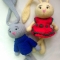Купить Ушастый заяц, Зайцы, Зверята, Куклы и игрушки ручной работы. Мастер Елизавета Базовкина (Amitoys) . 
