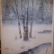 Купить Рождественский снег в лесу, Пейзаж, Картины и панно ручной работы. Мастер Татьяна Солодова (sweetwood) . 