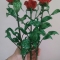 Розы из бисера