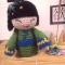 Купить Японская куколка кокэси (кокеши) по имени Сунако, Народные куклы, Куклы и игрушки ручной работы. Мастер Ирина Каштанова (Chestnot) . кокэси амигуруми