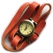 Купить кожаные браслеты для часов в 2-3 оборота вокруг руки, Кожаные, Браслеты, Украшения ручной работы. Мастер Нина Ninq (Ninq) . часы