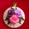 Купить Подарок - розы из атласных лент, Подарки к праздникам ручной работы. Мастер Татьяна  (Hosta) . авторский подарок