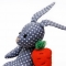 Купить Заяц с морковкой, Зайцы, Зверята, Куклы и игрушки ручной работы. Мастер Гольфстрим Благотворительный фонд (Golfstream) . авторские игрушки