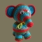 Купить Радужный слоник, Слоники, Зверята, Куклы и игрушки ручной работы. Мастер Наталья Мех (timur2008) . 