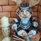 Купить Интерьерная кукла ручной работы Кролик, Куклы и игрушки ручной работы. Мастер Елена Баканова (Alena17) . 