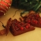 Серьги "Клюквенный пирог"