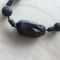 Купить Колье с кристаллом мориона, Плетеные, Колье, бусы, Украшения ручной работы. Мастер Забайкалья Минералы (m-zabaykalya) . черное колье
