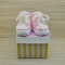 Купить Готовый подарок на выписку Пинетки ботиночки  для девочки в подарочной упаковке, Пинетки, Для новорожденных, Работы для детей ручной работы. Мастер Татьяна Алерси (alersy) . 