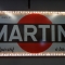 Купить Винтажная вывеска Martini 1957г, Рекламные вывески ручной работы. Мастер MONARCH GALLERY (LAUDARTE) . металл