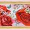 Купить Шикарные розы, Картины цветов, Картины и панно ручной работы. Мастер Надежда Воробьева (nadezhda46) . вышитая картина