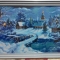 Купить Картина вышитая бисером Зимняя сказка, Пейзаж, Картины и панно ручной работы. Мастер Obrintetchi Svetlana (Svetlana1984) . 