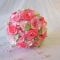 Купить Букет невесты Pink, Букеты для невест, Цветы, Свадебный салон ручной работы. Мастер Ирина Савина (iras) . атласные ленты