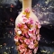 Купить Ваза с цветочной веткой, Декоративное стекло, Вазы, Для дома и интерьера ручной работы. Мастер   (Ir1na) . ваза