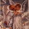 Купить Пара ангелов, Символизм, Картины и панно ручной работы. Мастер Мария Сташкина (MariST) . вышитая картина